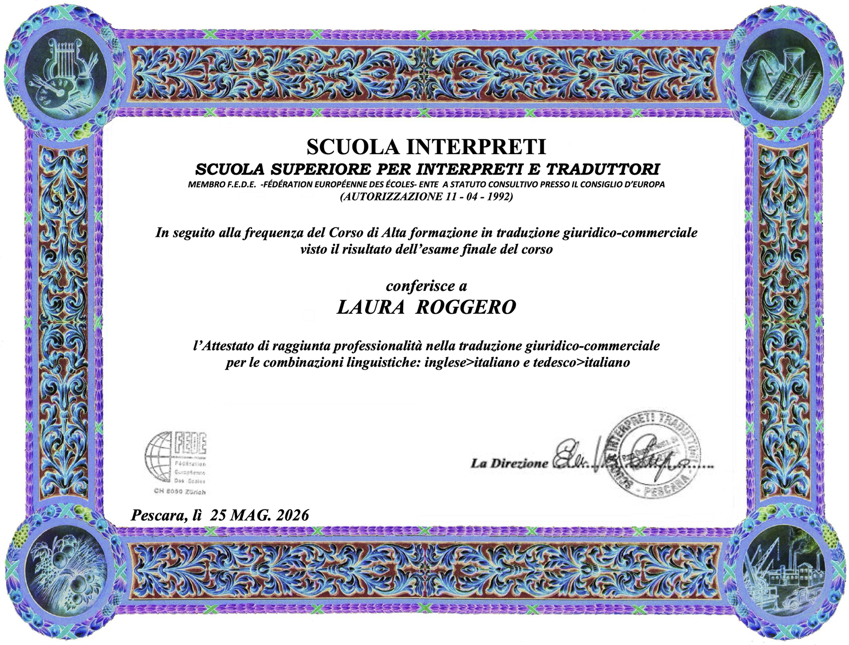Certificazione 3